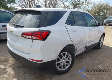 2024 Chevrolet Equinox Fwd Ls from USA, damaged, VIN 3GNAXHEG4RL217966